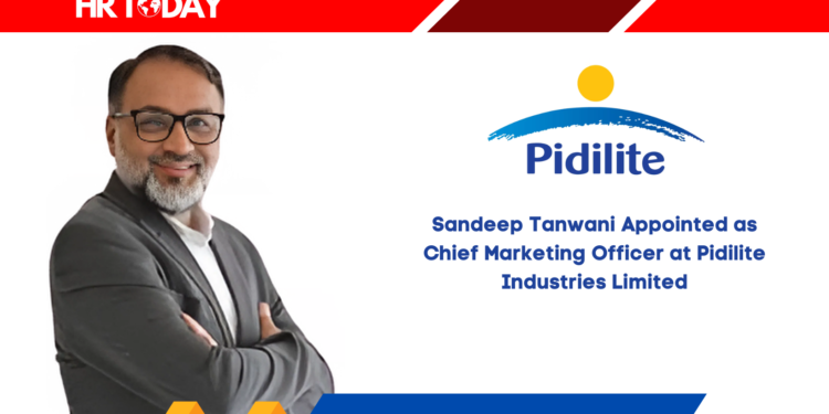 Sandeep Tanwani Appointed as Chief Marketing Officer at Pidilite Industries Limited