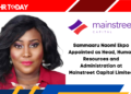 Sammaaru Naomi Ekpo Appointed as Head, Human Resources and Administration at Mainstreet Capital Limited