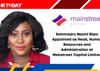 Sammaaru Naomi Ekpo Appointed as Head, Human Resources and Administration at Mainstreet Capital Limited