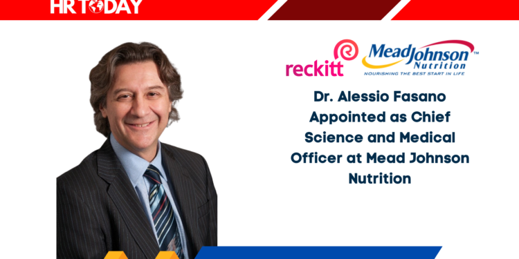 Dr. Alessio Fasano Appointed as Chief Science and Medical Officer at Mead Johnson Nutrition
