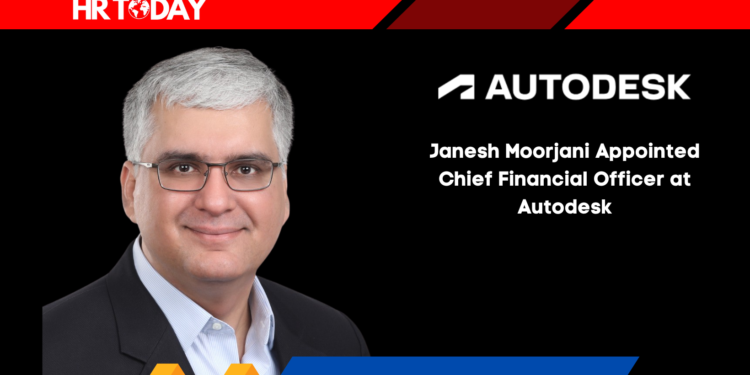 Janesh Moorjani Appointed Chief Financial Officer at Autodesk