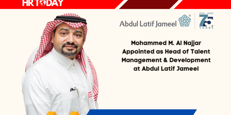 Mohammed M. Al Najjar Appointed as Head of Talent Management & Development at Abdul Latif Jameel