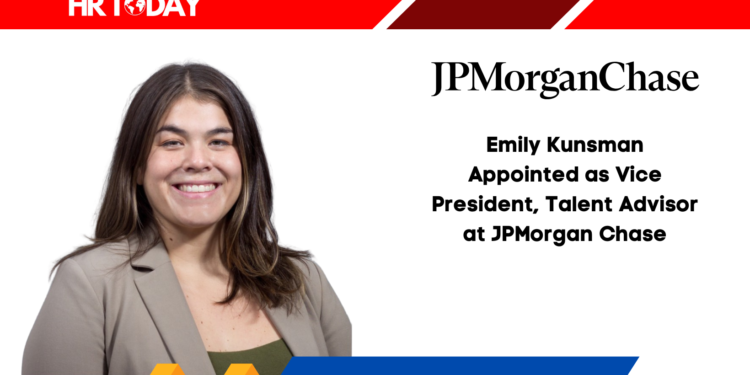 Emily Kunsman Appointed as Vice President, Talent Advisor at JPMorgan Chase