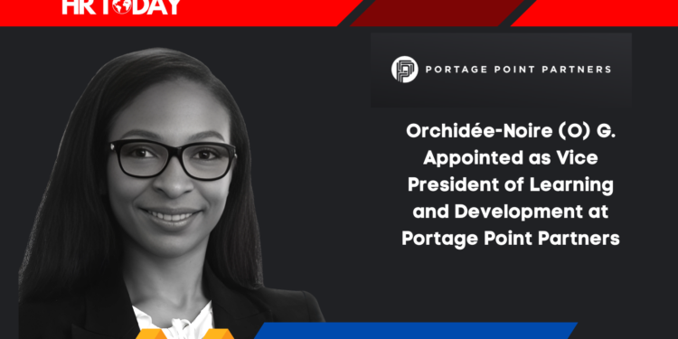 Orchidée-Noire (O) G. Appointed as Vice President of Learning and Development at Portage Point Partners