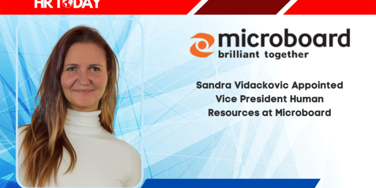 Sandra Vidackovic Appointed Vice President Human Resources at Microboard