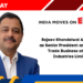 Rajeev Khandelwal Appointed as Senior President and Head of Trade Business at Exide Industries Limited