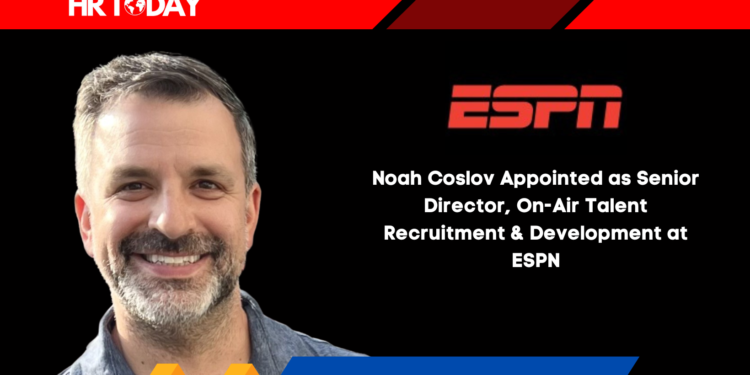 Noah Coslov Appointed as Senior Director, On-Air Talent Recruitment & Development at ESPN