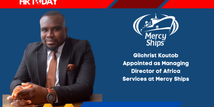 Gilchrist Koutob Appointed as Managing Director of Africa Services at Mercy Ships