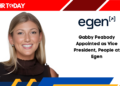 Gabby Peabody Appointed as Vice President, People at Egen