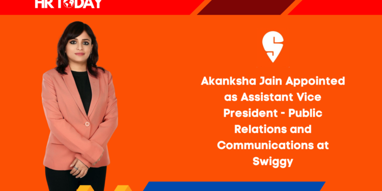 Akanksha Jain Appointed as Assistant Vice President - Public Relations and Communications at Swiggy