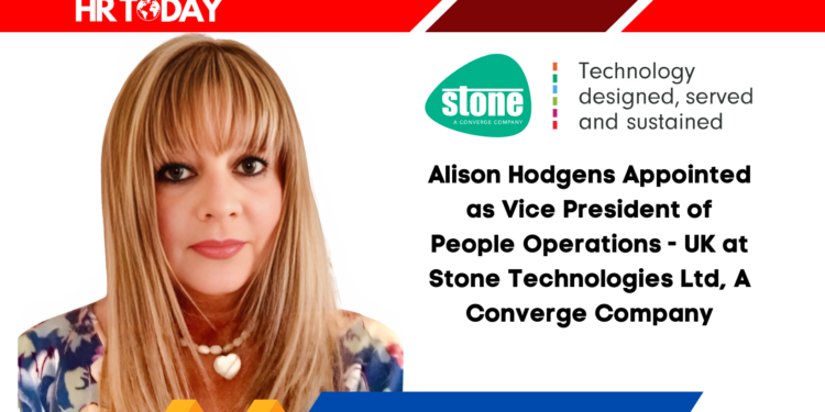 Alison Hodgens Appointed as Vice President of People Operations - UK at Stone Technologies Ltd, A Converge Company