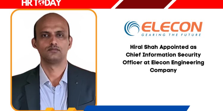 Hiral Shah Appointed as Chief Information Security Officer at Elecon Engineering Company