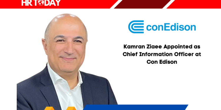 Kamran Ziaee Appointed as Chief Information Officer at Con Edison
