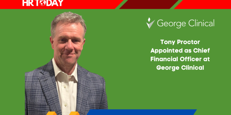 Tony Proctor Appointed as Chief Financial Officer at George Clinical