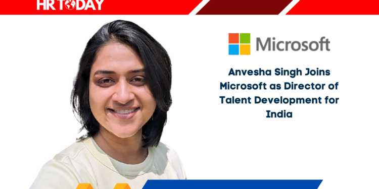 Anvesha Singh Joins Microsoft as Director of Talent Development for India