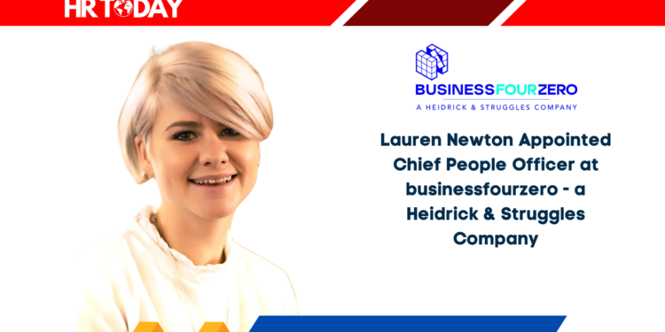 Lauren Newton Appointed Chief People Officer at businessfourzero - a Heidrick & Struggles Company