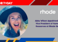 Abby Wilson Appointed as Vice President of Human Resources at Rhode Skin
