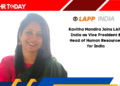 Kavitha Mandira Joins LAPP India as Vice President & Head of Human Resources for India