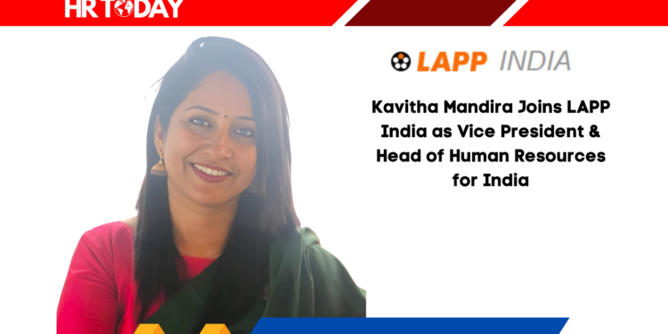 Kavitha Mandira Joins LAPP India as Vice President & Head of Human Resources for India