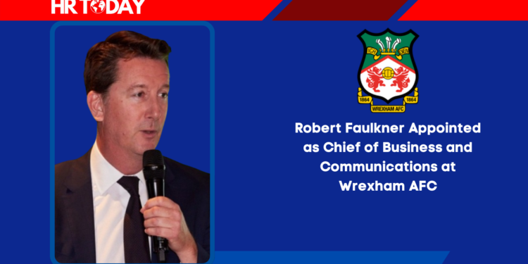 Robert Faulkner Appointed as Chief of Business and Communications at Wrexham AFC