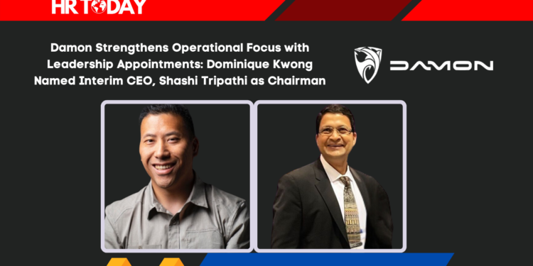 Damon Strengthens Operational Focus with Leadership Appointments: Dominique Kwong Named Interim CEO, Shashi Tripathi as Chairman