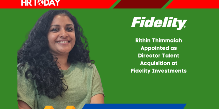 Rithin Thimmaiah Appointed as Director Talent Acquisition at Fidelity Investments