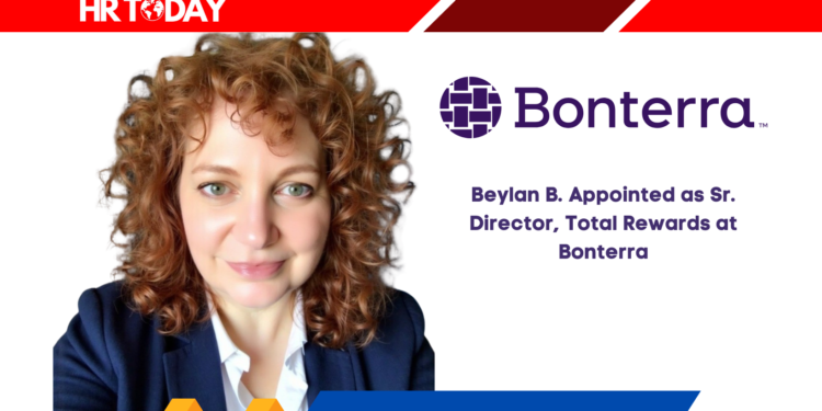 Beylan B. Appointed as Sr. Director, Total Rewards at Bonterra