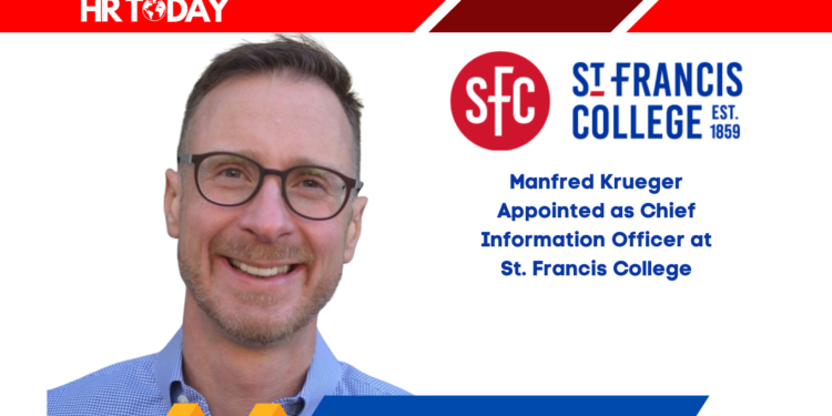 Manfred Krueger Appointed as Chief Information Officer at St. Francis College