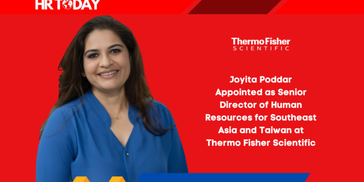 Joyita Poddar Appointed as Senior Director of Human Resources for Southeast Asia and Taiwan at Thermo Fisher Scientific