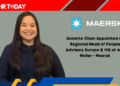 Annette Chan Appointed as Regional Head of People Advisory Europe & HQ at A.P. Moller - Maersk