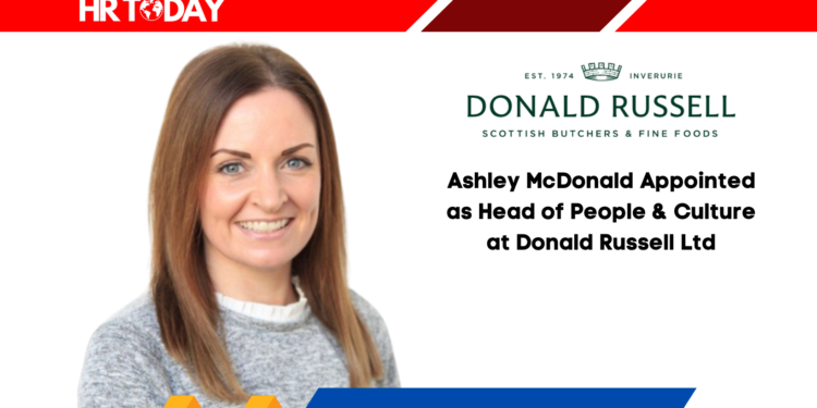 Ashley McDonald Appointed as Head of People & Culture at Donald Russell Ltd