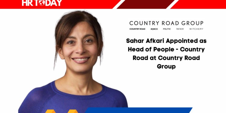 Sahar Afkari Appointed as Head of People - Country Road at Country Road Group