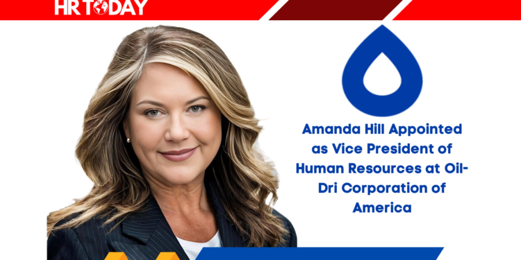 Amanda Hill Appointed as Vice President of Human Resources at Oil-Dri Corporation of America