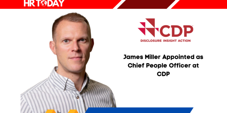 James Miller Appointed as Chief People Officer at CDP