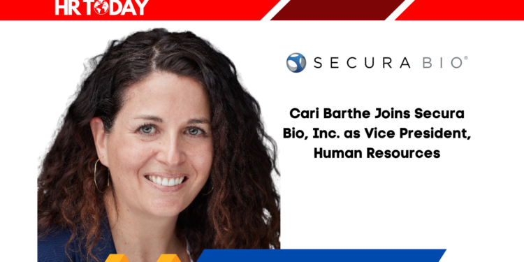 Cari Barthe Joins Secura Bio, Inc. as Vice President, Human Resources