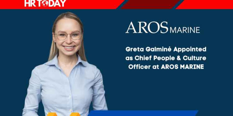 Greta Galminė Appointed as Chief People & Culture Officer at AROS MARINE