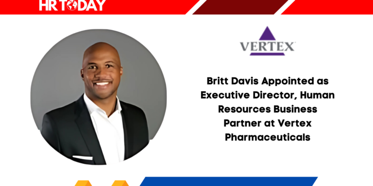 Britt Davis Appointed as Executive Director, Human Resources Business Partner at Vertex Pharmaceuticals