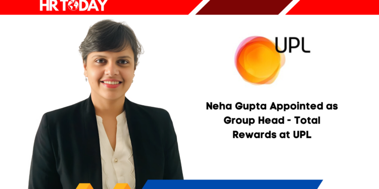 Neha Gupta Appointed as Group Head - Total Rewards at UPL
