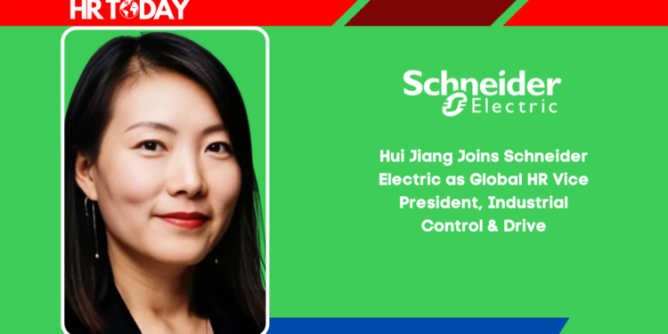 Hui Jiang Joins Schneider Electric as Global HR Vice President, Industrial Control & Drive