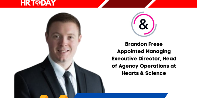 Brandon Frese Appointed Managing Executive Director, Head of Agency Operations at Hearts & Science