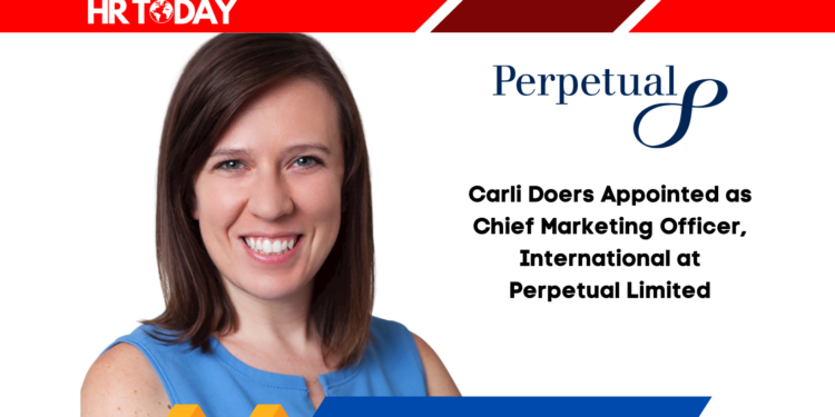 Carli Doers Appointed as Chief Marketing Officer, International at Perpetual Limited