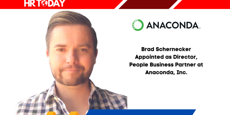 Brad Schernecker Appointed as Director, People Business Partner at Anaconda, Inc.