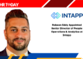 Rabeen Eddy Appointed Senior Director of People Operations & Analytics at Intapp
