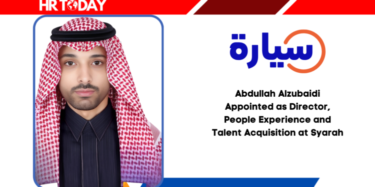 Abdullah Alzubaidi Appointed as Director, People Experience and Talent Acquisition at Syarah