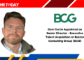 Dom Curtis Appointed as Senior Director - Executive Talent Acquisition at Boston Consulting Group (BCG)