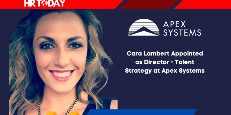 Cara Lambert Appointed as Director - Talent Strategy at Apex Systems