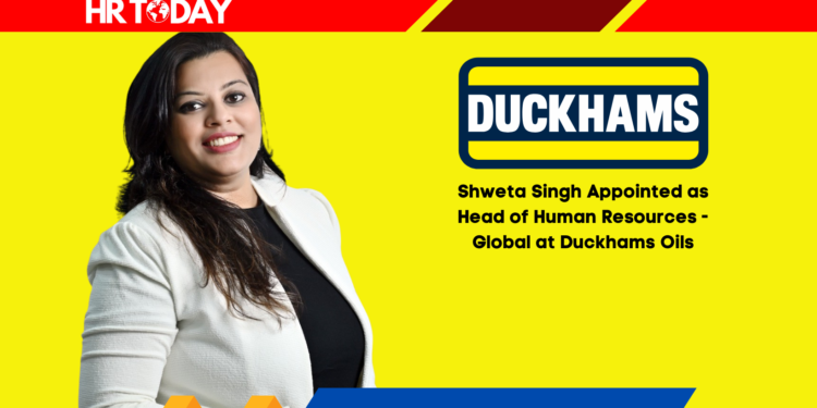 Shweta Singh Appointed as Head of Human Resources - Global at Duckhams Oils