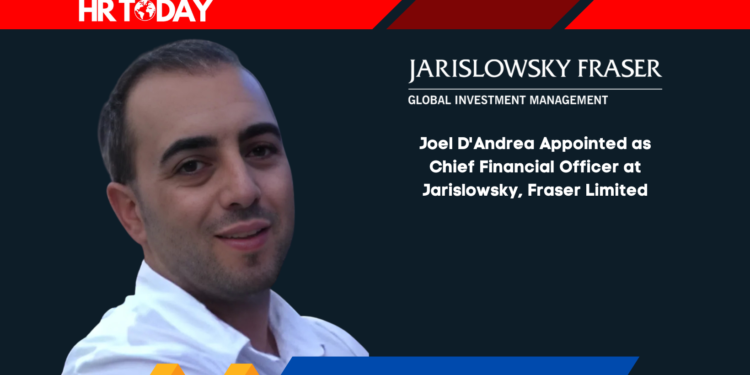 Joel D'Andrea Appointed as Chief Financial Officer at Jarislowsky, Fraser Limited