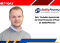 Petr Vinduška Appointed as Chief Financial Officer at AbilityPharma