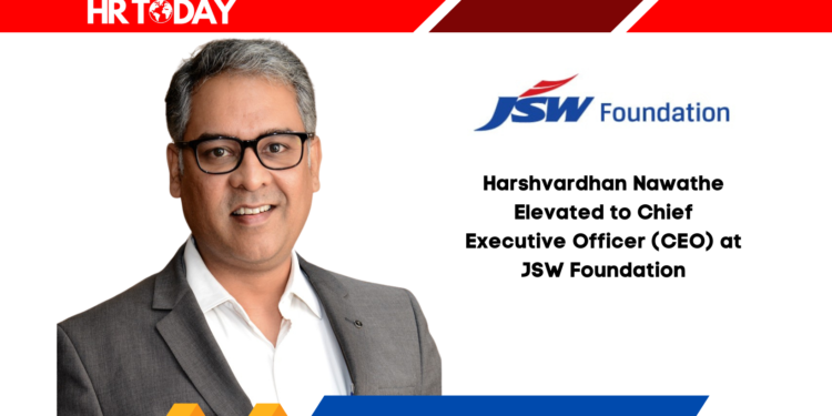 Harshvardhan Nawathe Elevated to Chief Executive Officer (CEO) at JSW Foundation